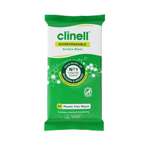 Clinell Biodegradable Surface Wipes